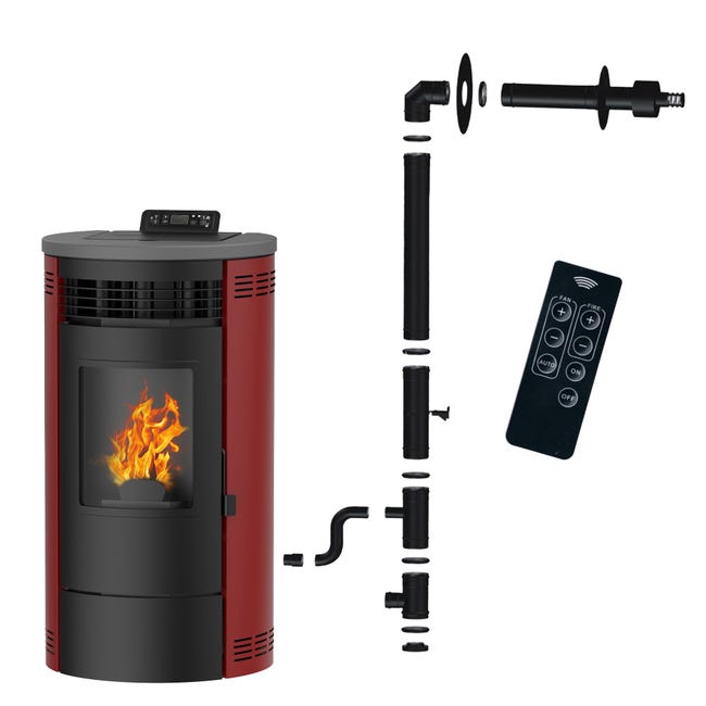 Estufa de pellets Flavia 15 kW Sannover